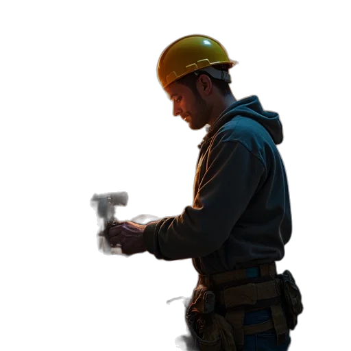 staff, weapon, robot, face transparent PNG cut-out