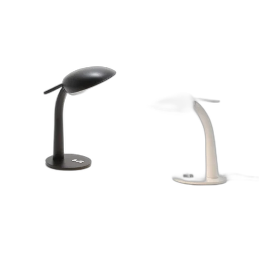 furniture, jewelry, 3d render, two, modern, desk, lamps, sleek transparent PNG cut-out