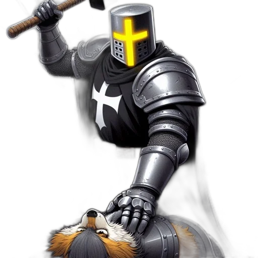 sword, robot, weapon, staff, fantasy art, concept art, comic book art, 3d render transparent PNG cut-out