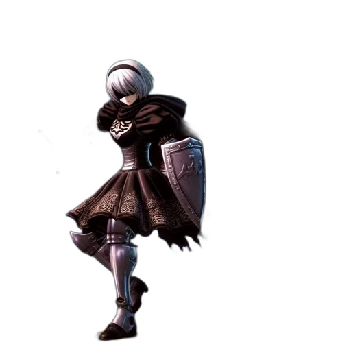 weapon, sword, staff, dress, concept art, 3d render, fantasy art, pixel art transparent PNG cut-out
