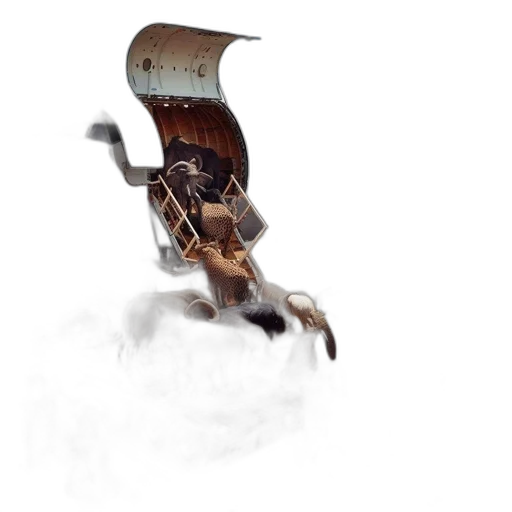 dragon, weapon, robot, animal, concept art, fantasy art, photorealistic, 3d render transparent PNG cut-out