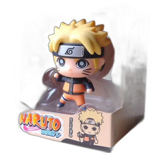 3d render, concept art, cartoon, anime, collectible, figurine, naruto, uzumaki transparent PNG cut-out