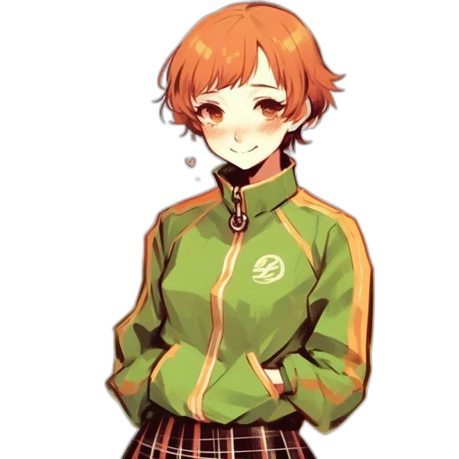 jacket, staff, face, creature, pixel art, anime, watercolor, concept art transparent PNG cut-out