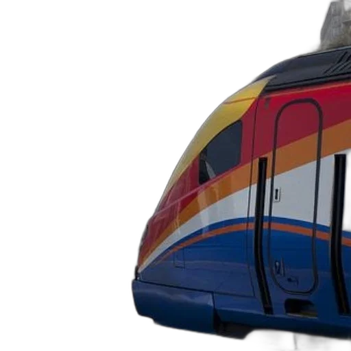 hat, colorful, train, station, stone, building, background transparent PNG cut-out