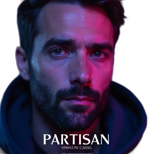 jacket, face, mask, photorealistic, concept art, cyberpunk, oil painting, neon lights transparent PNG cut-out