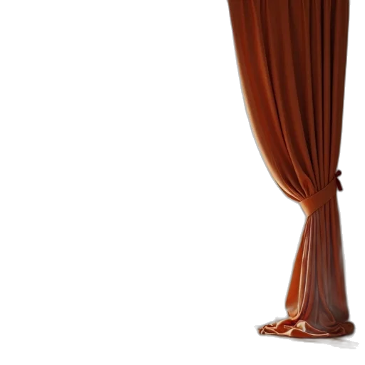 furniture, staff, umbrella, dress, 3d render, photorealistic, concept art, earth tones transparent PNG cut-out