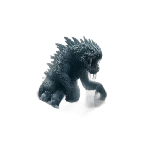 dragon, creature, animal, weapon, 3d render, concept art, fantasy art, photorealistic transparent PNG cut-out