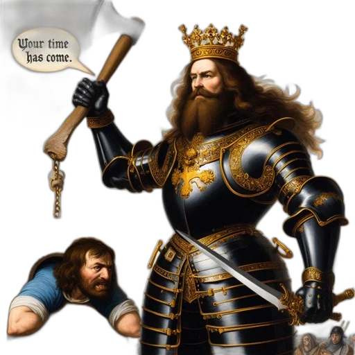 crown, sword, weapon, staff, concept art, fantasy art, pixel art, scene transparent PNG cut-out