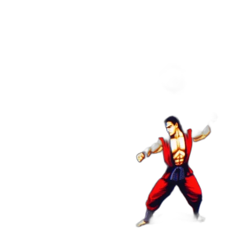 staff, pixel art, concept art, 3d render, cartoon, screenshot, fighting, game transparent PNG cut-out