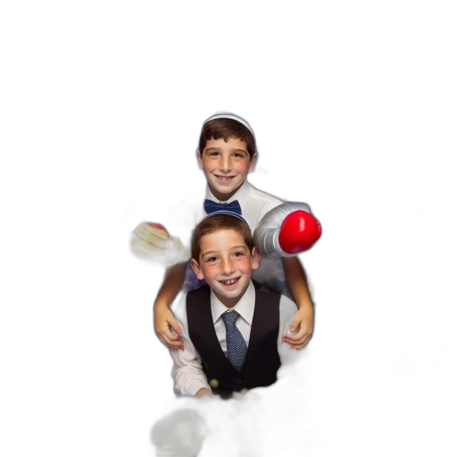 staff, crown, 3d render, photorealistic, two, boys, pose, large transparent PNG cut-out
