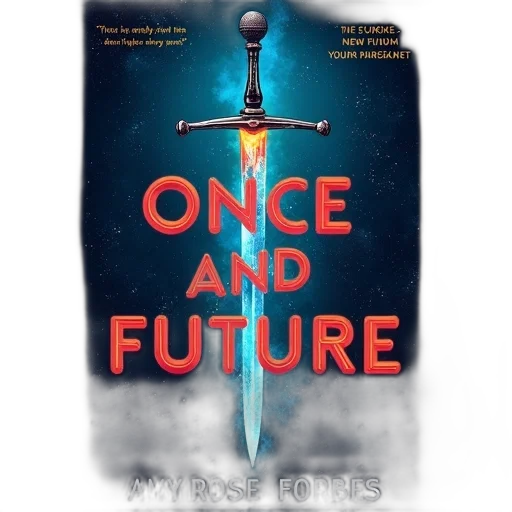 cover, book, once, future, amy, rose, forbes, featuring transparent PNG cut-out