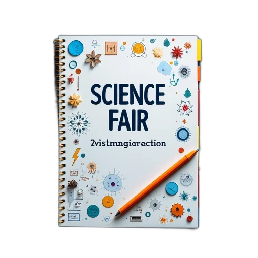 cover, science, fair, book transparent PNG cut-out