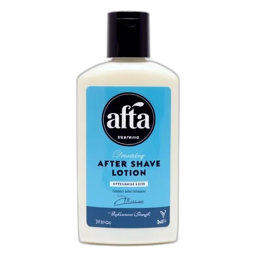 bottle, hair, afta, aftershave, lotion, blue, label, black transparent PNG cut-out