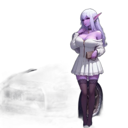 car, dress, robot, weapon, concept art, fantasy art, pixel art, 3d render transparent PNG cut-out