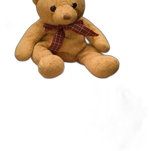 staff, animal, 3d render, photorealistic, fog, teddy, bear, plaid transparent PNG cut-out
