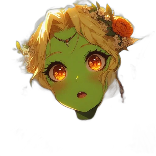 mask, face, crown, creature, concept art, fantasy art, anime, pixel art transparent PNG cut-out