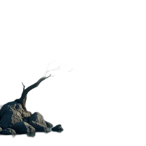 hair, dragon, tree, creature, concept art, 3d render, photorealistic, fantasy art transparent PNG cut-out