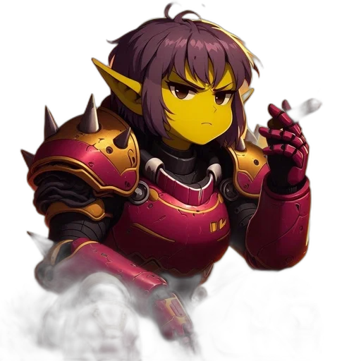 dragon, staff, weapon, mask, fantasy art, concept art, pixel art, anime transparent PNG cut-out