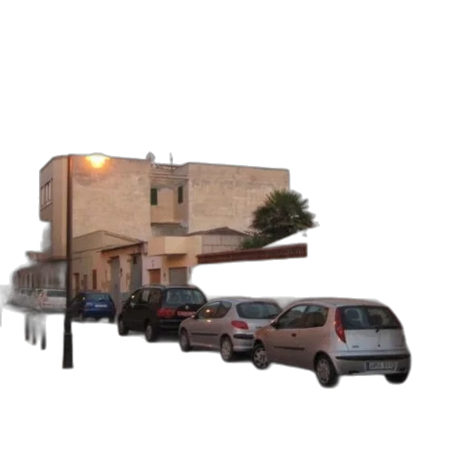 building, car, 3d render, photorealistic, concept art, city street, quiet, street transparent PNG cut-out