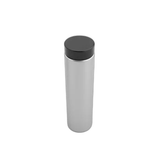 bottle, robot, staff, weapon, 3d render, photorealistic, concept art, silver transparent PNG cut-out