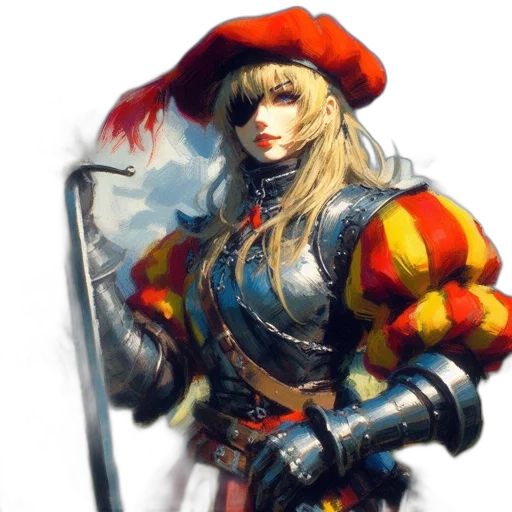 sword, weapon, staff, crown, fantasy art, concept art, oil painting, watercolor transparent PNG cut-out