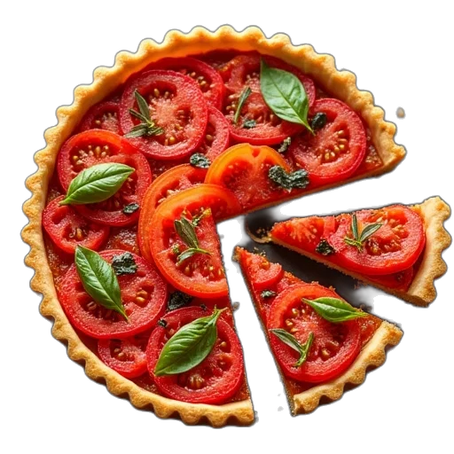 food, umbrella, 3d render, photorealistic transparent PNG cut-out