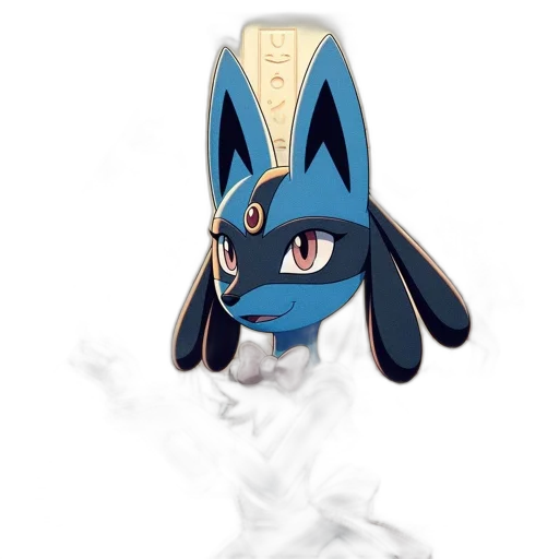 mask, dragon, staff, animal, pixel art, anime, concept art, fantasy art transparent PNG cut-out