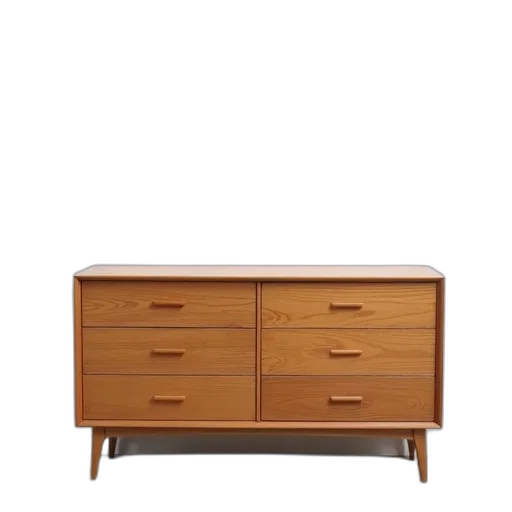 furniture, hair, crown, 3d render, earth tones, wooden, dresser, flat transparent PNG cut-out