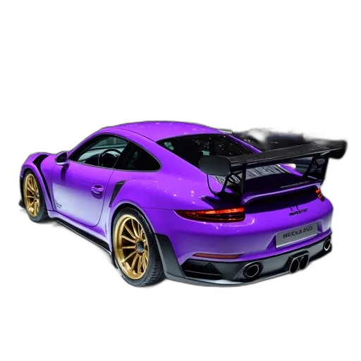 car, 3d render, photorealistic, concept art, pixel art, colorful, neon, dark transparent PNG cut-out
