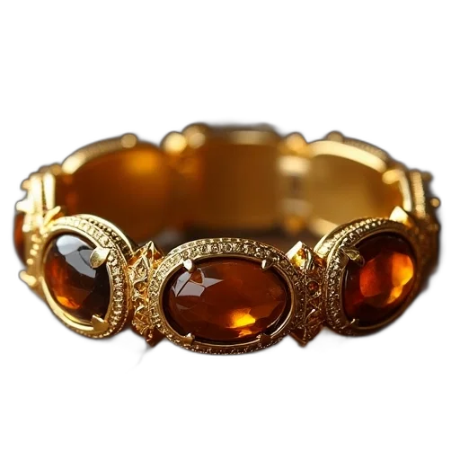 jewelry, crown, golden, bracelet transparent PNG cut-out