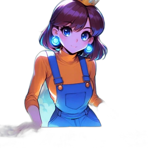 staff, dress, robot, jacket, anime, concept art, cartoon, pixel art transparent PNG cut-out