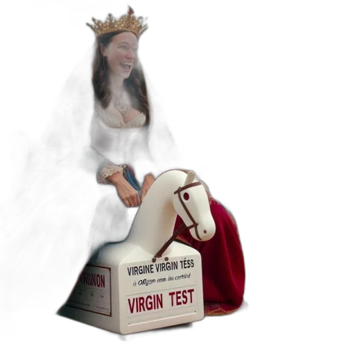 crown, 3d render, concept art, regally, dressed, woman, period, clothing transparent PNG cut-out