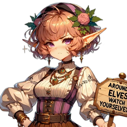 crown, dress, staff, weapon transparent PNG cut-out