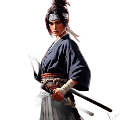 staff, sword, weapon, concept art, fantasy art, photorealistic, pixel art, woman transparent PNG cut-out