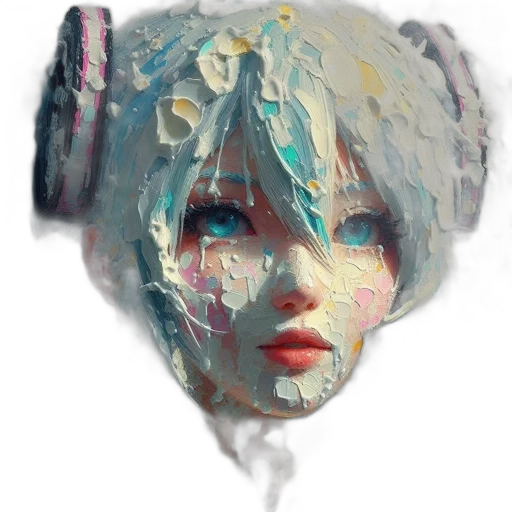 mask, face, robot, crown, photorealistic, oil painting, anime, concept art transparent PNG cut-out