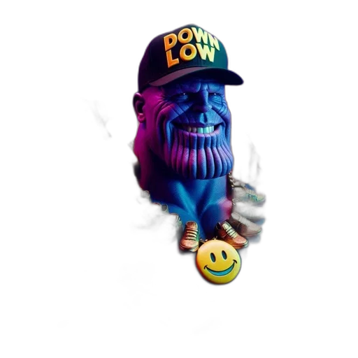 hat, crown, mask, food, concept art, pixel art, comic book art, 3d render transparent PNG cut-out