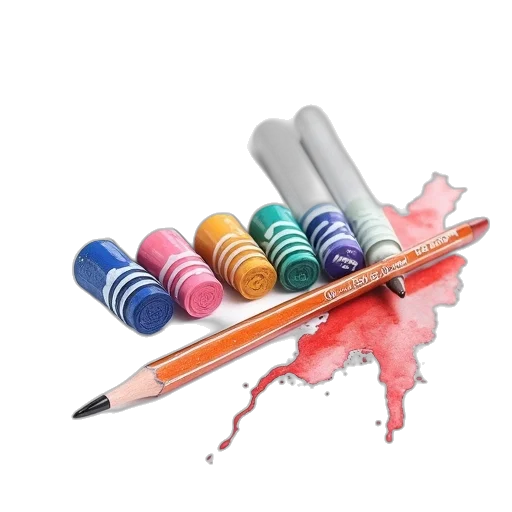 weapon, umbrella, staff, photorealistic, watercolor, concept art, 3d render, colorful transparent PNG cut-out