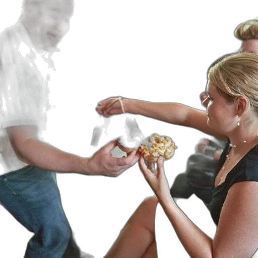 food, jewelry, photorealistic, man, woman, share, cupcakes, restaurant transparent PNG cut-out