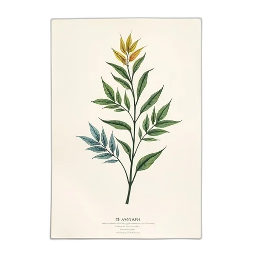 tree, flower, crown, forest, green, earth tones, botanical, illustration transparent PNG cut-out