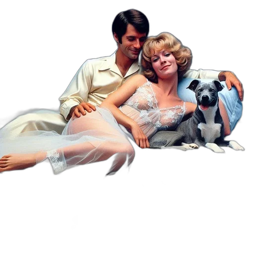 umbrella, photorealistic, outer space, underwater, fire, fog, couple, dog transparent PNG cut-out