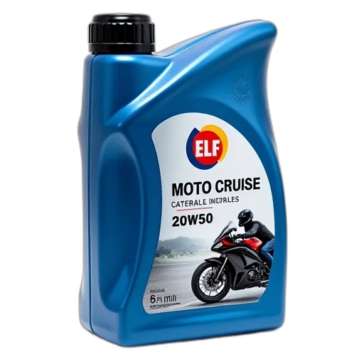 blue, bottle, motor, oil, label, featuring, stylized, image transparent PNG cut-out