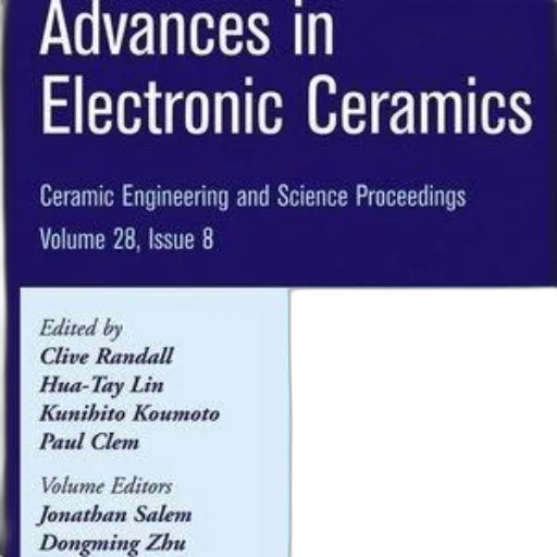 image, cover, book, titled, advances, electronic, ceramics, which transparent PNG cut-out