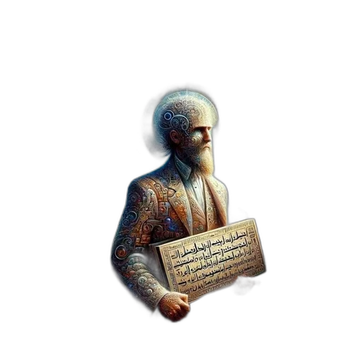staff, face, pixel art, oil painting, concept art, 3d render, elderly, man transparent PNG cut-out