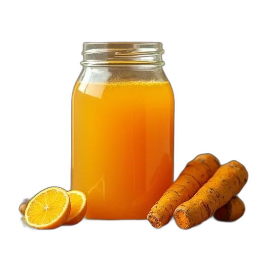 food, bottle, bone, broth, protein, turmeric, 750 transparent PNG cut-out