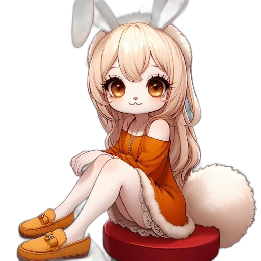 animal, creature, staff, dress, pixel art, anime, fantasy art, concept art transparent PNG cut-out