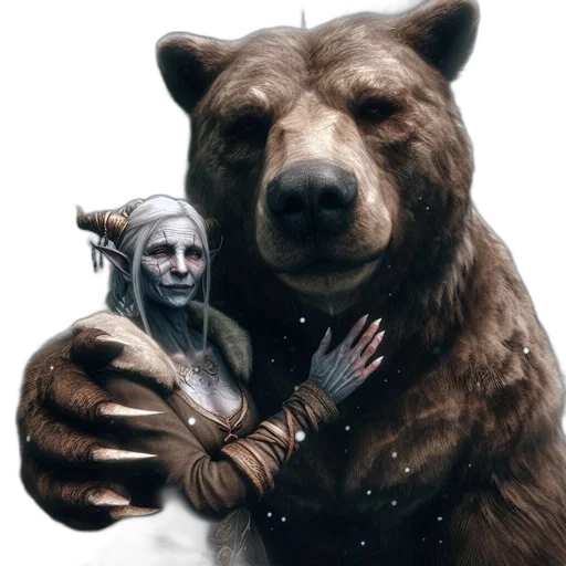 animal, creature, mask, staff, concept art, fantasy art, photorealistic, pixel art transparent PNG cut-out