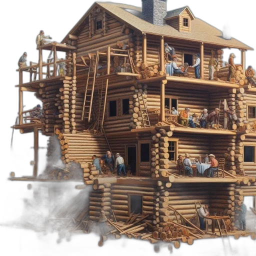 building, furniture, 3d render, concept art, photorealistic, fantasy art, fire, ongoing transparent PNG cut-out