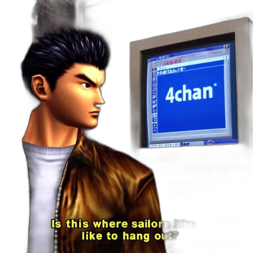hair, robot, jacket, weapon, vaporwave, cyberpunk, 3d render, anime transparent PNG cut-out
