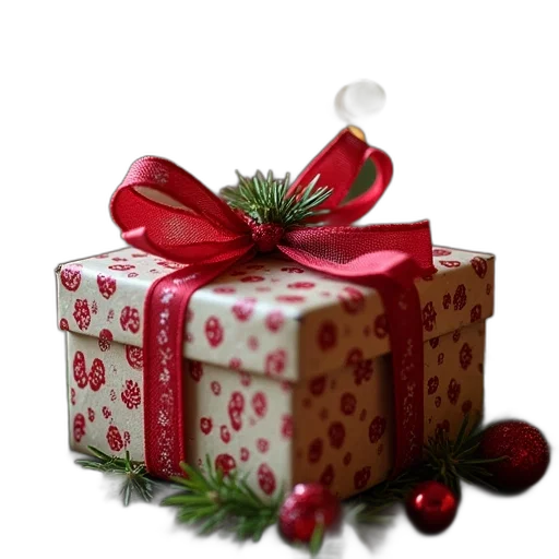 jewelry, photorealistic, 3d render, christmas transparent PNG cut-out