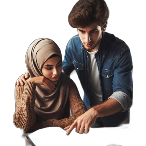 jewelry, furniture, photorealistic, concept art, comic book art, oil painting, woman, hijab transparent PNG cut-out